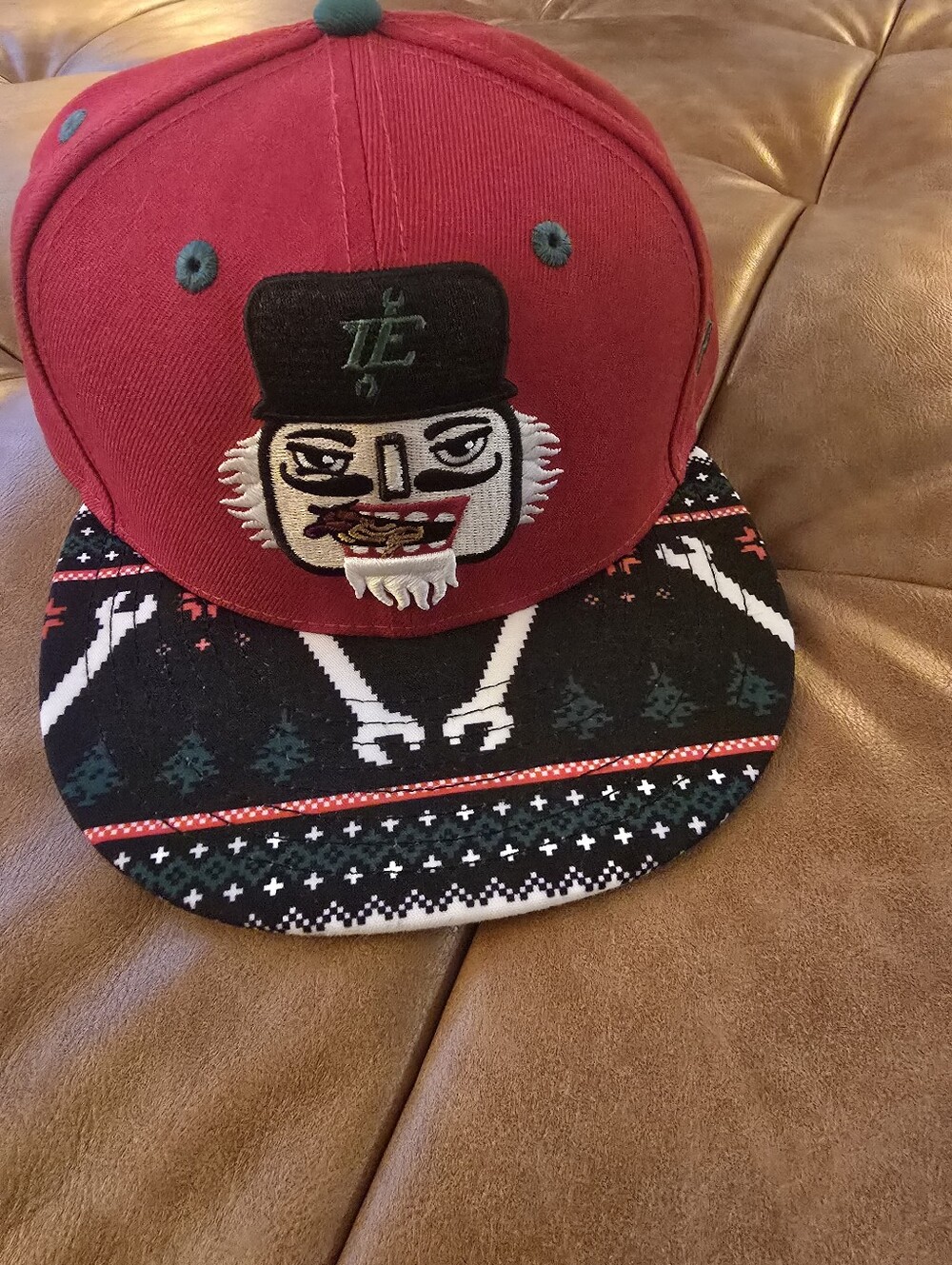 Inland Empire 66ers MiLB New Era 5950 Christmas Nutcracker Size 7.5
